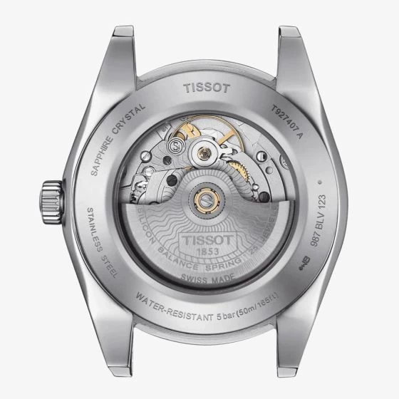 Tissot Gentleman Powermatic 80 Navy Blue Watch T927.407.46.041.00 4 Tissot Gentleman Powermatic 80 Navy Blue Watch T927.407.46.041.00 - Image 2