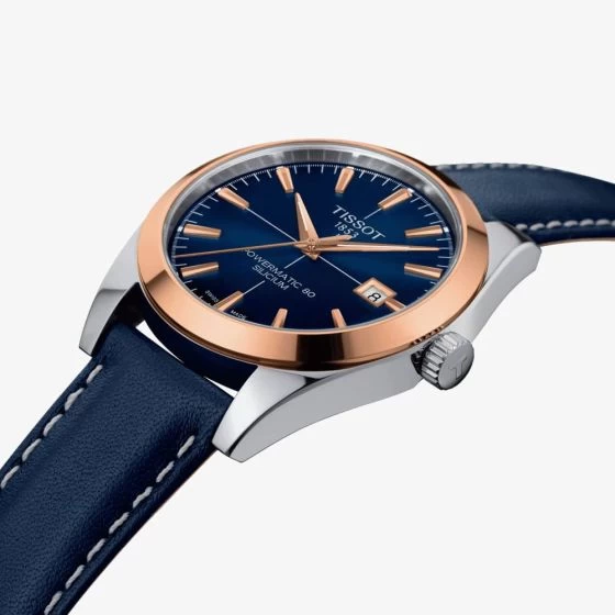 Tissot Gentleman Powermatic 80 Navy Blue Watch T927.407.46.041.00 6 Tissot Gentleman Powermatic 80 Navy Blue Watch T927.407.46.041.00 - Image 4