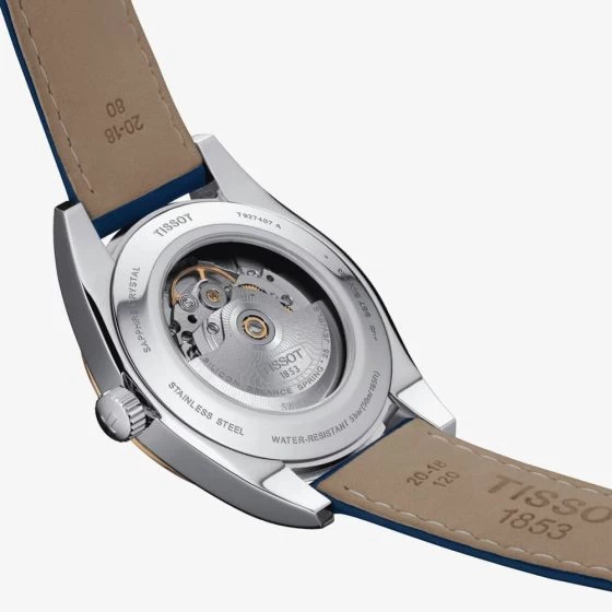 Tissot Gentleman Powermatic 80 Navy Blue Watch T927.407.46.041.00 7 Tissot Gentleman Powermatic 80 Navy Blue Watch T927.407.46.041.00 - Image 5