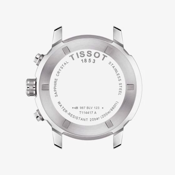 Tissot PRC 200 Stainless Steel Blue Dial Chronograph Watch T114.417.11.047.00 5 Tissot PRC 200 Stainless Steel Blue Dial Chronograph Watch T114.417.11.047.00 - Image 3
