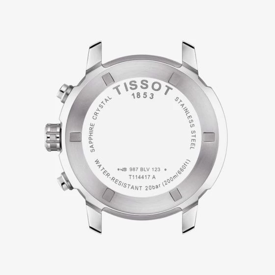 Tissot Mens PRC 200 Chronograph Blue Rubber Strap Watch T114.417.17.047.00 5 Tissot Mens PRC 200 Chronograph Blue Rubber Strap Watch T114.417.17.047.00 - Image 3