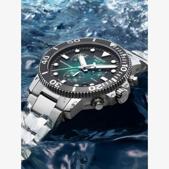 Tissot Mens Seastar 1000 Chronograph Bracelet Watch T120.417.11.091.01 5 Tissot Mens Seastar 1000 Chronograph Bracelet Watch T120.417.11.091.01 - Image 3