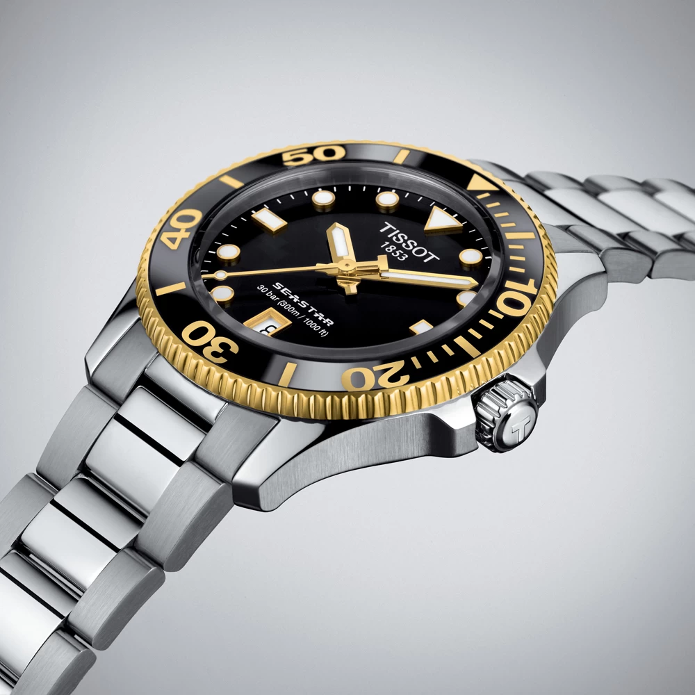 Tissot T-Sport T1202102105100 Seastar 1000 Lady Watch 6 Tissot T-Sport T1202102105100 Seastar 1000 Lady Watch - Image 4