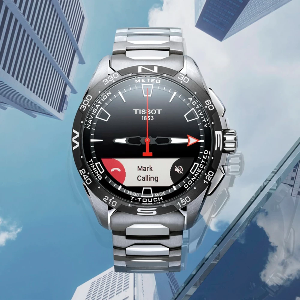 Tissot T-Touch T1214204405100 T-Touch Connect Solar Watch 11 Tissot T-Touch T1214204405100 T-Touch Connect Solar Watch - Image 9