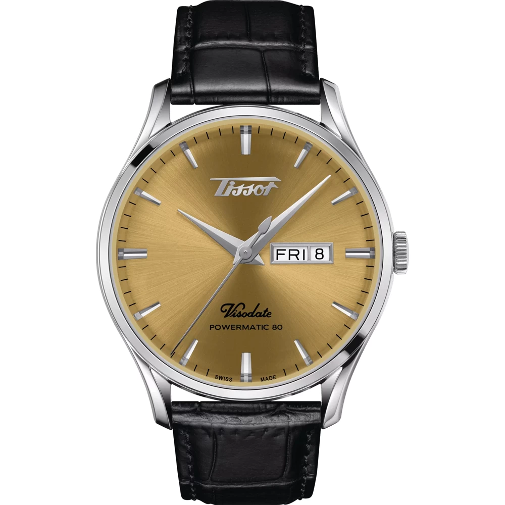 Tissot Heritage T1184301602100 Heritage Visodate Watch 3 Tissot Heritage T1184301602100 Heritage Visodate Watch